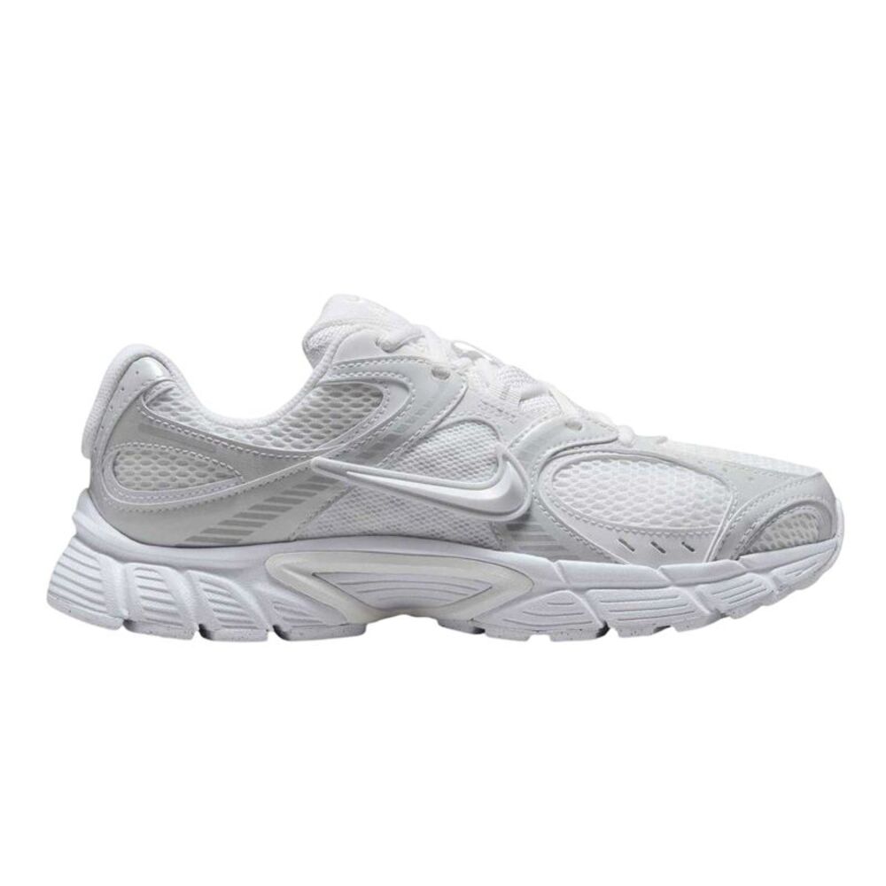 Nike Mens Vomero Run 5 Mesh Sneakers / White/Silver